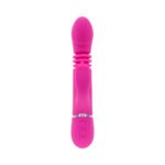 Evolved Pink Dragon Rechargeable Thrusting Dual Stimulator Silicone Pink - Image 3