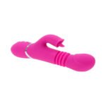 Evolved Pink Dragon Rechargeable Thrusting Dual Stimulator Silicone Pink - Image 9