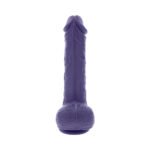 Evolved Pleasure Rider Rechargeable Dildo with Remote Silicone Purple - Image 4