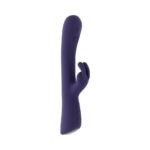 Evolved Poppin Good Time Dual-Motor Vibrator with Tapping and Bunny Ears – Purple - Image 5