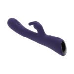 Evolved Poppin Good Time Dual-Motor Vibrator with Tapping and Bunny Ears – Purple - Image 8