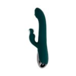 Evolved Rabbit Tap Tap Rechargeable Vibrating Dual Stimulator Silicone Green - Image 2