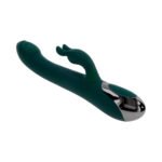 Evolved Rabbit Tap Tap Rechargeable Vibrating Dual Stimulator Silicone Green - Image 7