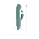 Evolved Satin Swirl Mint Rechargeable G-Spot Vibrator – Green - Image 10