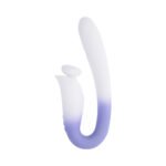 Evolved Spring Loaded Lilac Dual-Motor Vibrator with Spring-Loaded Stimulator – Light Purple - Image 2