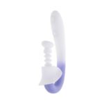 Evolved Spring Loaded Lilac Dual-Motor Vibrator with Spring-Loaded Stimulator – Light Purple - Image 5