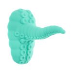 Evolved Tentacle Grinder Rechargeable Vibrating Grinding Silicone Vibrator – Teal - Image 4