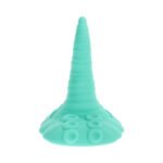 Evolved Tentacle Grinder Rechargeable Vibrating Grinding Silicone Vibrator – Teal - Image 5