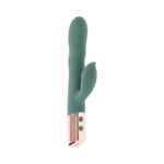 Evolved The Shimmy Mint Rechargeable Vibrating Vibrator – Green - Image 3