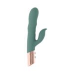 Evolved The Shimmy Mint Rechargeable Vibrating Vibrator – Green - Image 5