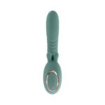 Evolved Thrust Into Ecstasy Rechargeable Vibrating Dual-Stimulator – Teal - Image 3