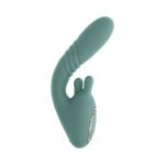 Evolved Thrust Into Ecstasy Rechargeable Vibrating Dual-Stimulator – Teal - Image 7