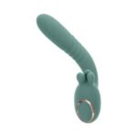 Evolved Thrust Into Ecstasy Rechargeable Vibrating Dual-Stimulator – Teal - Image 9