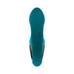 Evolved Thumbs Up Rechargeable Vibrator – Teal - Image 4