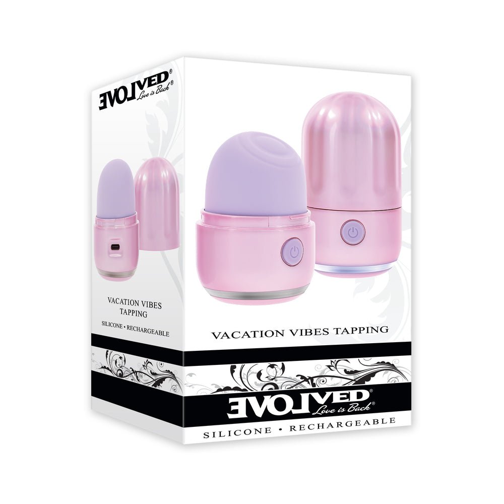 evolved-vacation-vibes-tapping-pinkpurple Evolved Vacation Vibes Tapping Pink/Purple - Image 1
