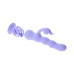 Evolved Wiggly Bunny Rechargeable Vibrating Rabbit Vibrator – Purple - Image 3