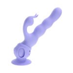 Evolved Wiggly Bunny Rechargeable Vibrating Rabbit Vibrator – Purple - Image 4