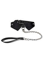 Exclusive Collar With Leash - Black - Image 2