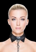 Exclusive Collar With Leash - Black - Image 4