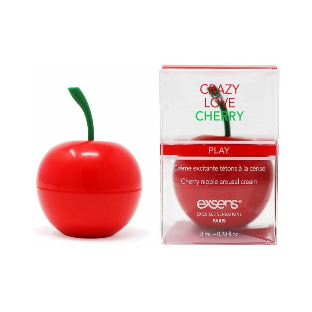 exsens-nipple-arousal-cream-crazy-love-cherry-03-oz Exsens Nipple Arousal Cream Crazy Love Cherry 0.3 oz. - Image 1