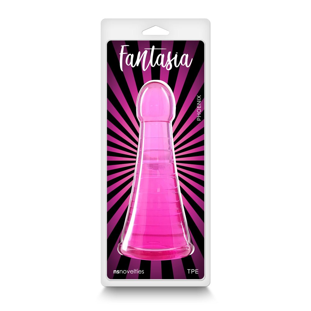 fantasia-phoenix-jelly-dildo-pink Fantasia Phoenix Jelly Dildo Pink - Image 1