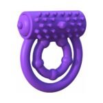 Fantasy C-Ringz Silicone Vibrating Cock Ring Purple - Image 2
