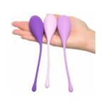 Fantasy For Her 3-Piece Silicone Kegel Train-Her Set - Image 4
