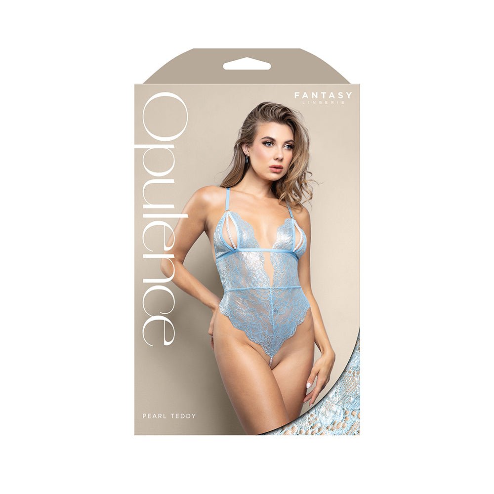 fantasy-lingerie-opulence-split-pearl-cup-open-back-teddy-with-pearl-string-crotch-light-blue-sm Fantasy Lingerie Opulence Split Pearl Cup Open-Back Teddy with Pearl String Crotch Light Blue S/M - Image 1