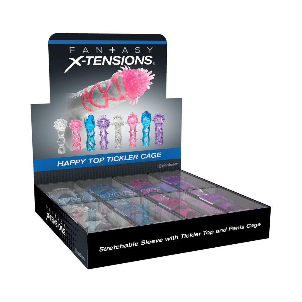 fantasy-x-tensions-happy-top-tickler-cage-8-pack-display Fantasy X-tensions Happy Top Tickler Cage 8-Pack Display - Image 1
