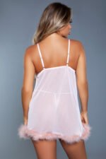 Farrah Babydoll - Large/ X-Large - Candy Pink - Image 2