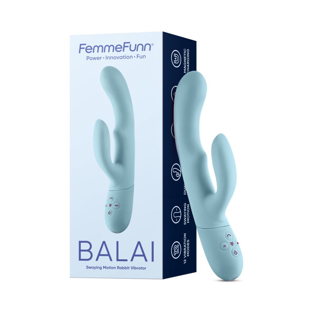 femmefunn-balai-rechargeable-silicone-swaying-motion-dual-stimulation-vibrator-light-blue FemmeFunn Balai Rechargeable Silicone Swaying Motion Dual Stimulation Vibrator Light Blue - Image 1