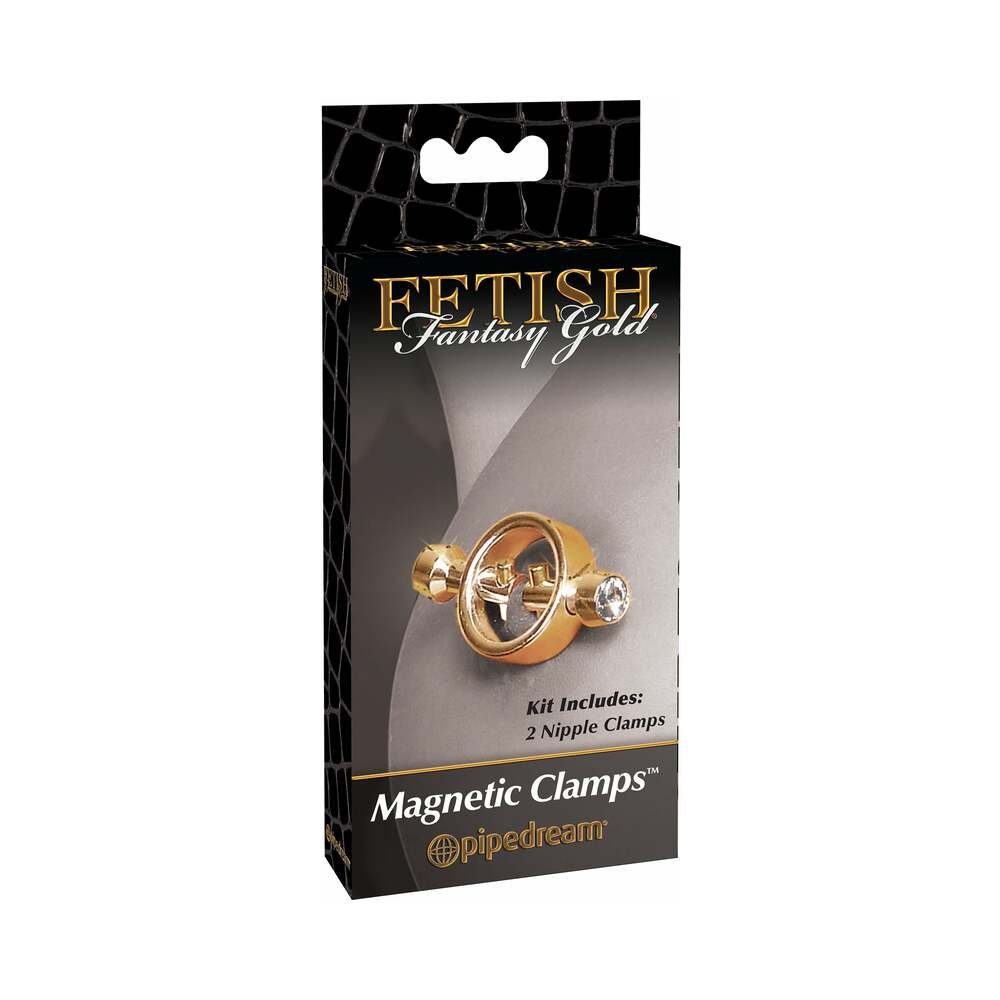 fetish-fantasy-gold-magnetic-nipple-clamps-gold Fetish Fantasy Gold Magnetic Nipple Clamps Gold - Image 1