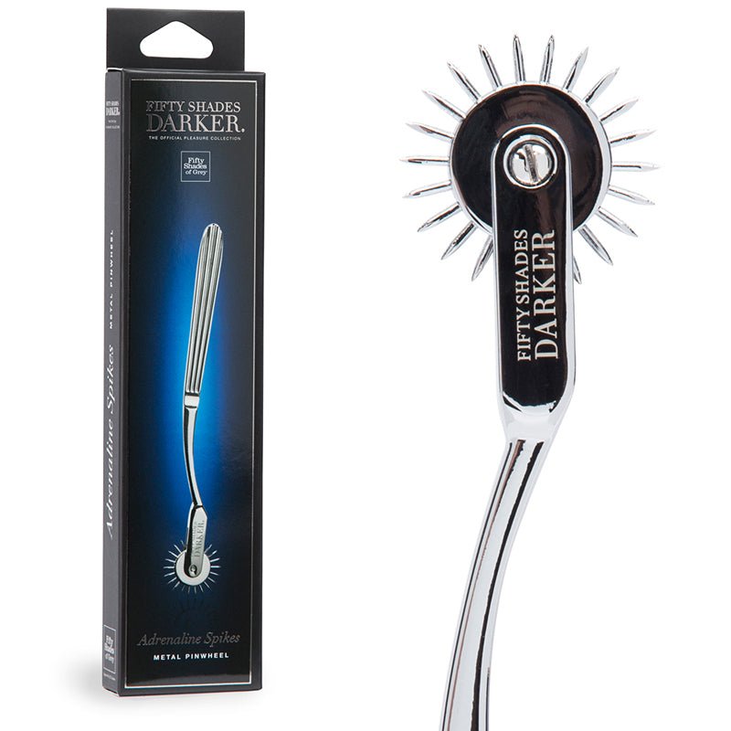 fifty-shades-darker-adrenaline-spikes-metal-pinwheel Fifty Shades Darker Adrenaline Spikes Metal Pinwheel - Image 1