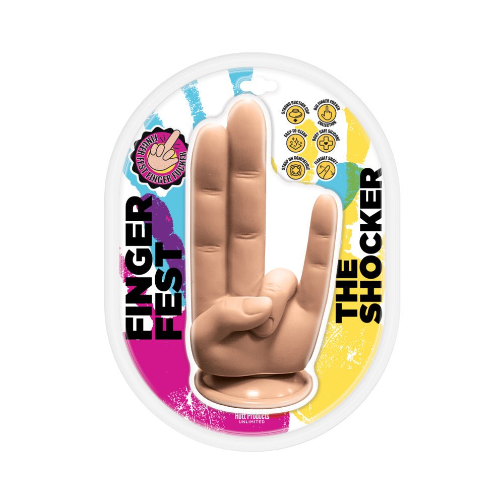 finger-fest-the-shocker-beige Finger Fest The Shocker Beige - Image 1