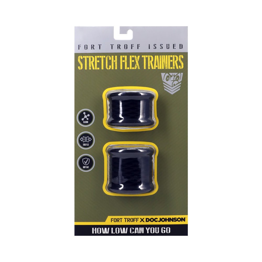 fort-troff-stretch-flex-trainers-black Fort Troff Stretch Flex Trainers Black - Image 1