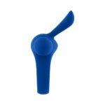 Forto Bunny Rechargeable Silicone Vibrating Cockring with Stimulating Ears Blue - Image 7