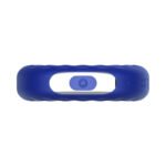 Forto F-15 Rechargeable Silicone Vibrating Cock Ring – Blue - Image 5
