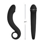 Forto F-19 Silicone Anal Plug Black - Image 5