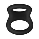 Forto F-22 Liquid Silicone Cock & Ball D-Ring Large Black - Image 2