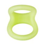 Forto F-22 Liquid Silicone Cock & Ball D-Ring Small Glow - Image 2