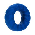 Forto F-25 Liquid Silicone Cockring 23mm Blue - Image 3