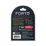 Forto F-25 Liquid Silicone Cockring 23mm Glow - Image 6