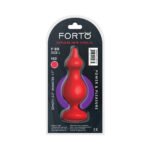 Forto F-30 Pointer Silicone Anal Plug Large Red - Image 5