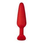 Forto F-31 Silicone Anal Plug Large Red - Image 3