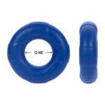 Forto F-33 Liquid Silicone Cockring Large Blue - Image 5
