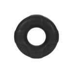 Forto F-33 Liquid Silicone Cockring Small Black - Image 3