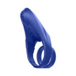 Forto F-48 Rechargeable Silicone Perineum Vibrating Cock Ring – Blue - Image 2