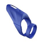 Forto F-48 Rechargeable Silicone Perineum Vibrating Cock Ring – Blue - Image 4