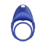 Forto F-48 Rechargeable Silicone Perineum Vibrating Cock Ring – Blue - Image 8