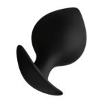 Forto F-60 Spade Silicone Anal Plug Large Black - Image 4